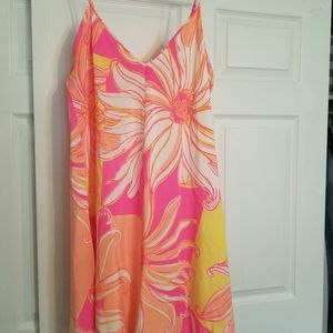 Lilly Pulitzer silk trapeze dress